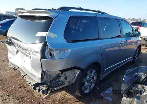 2013 Toyota Sienna Se 8 Passenger from USA, damaged, VIN 5TDXK3DC2DS289349